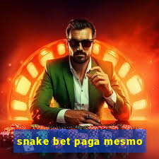 snake bet paga mesmo